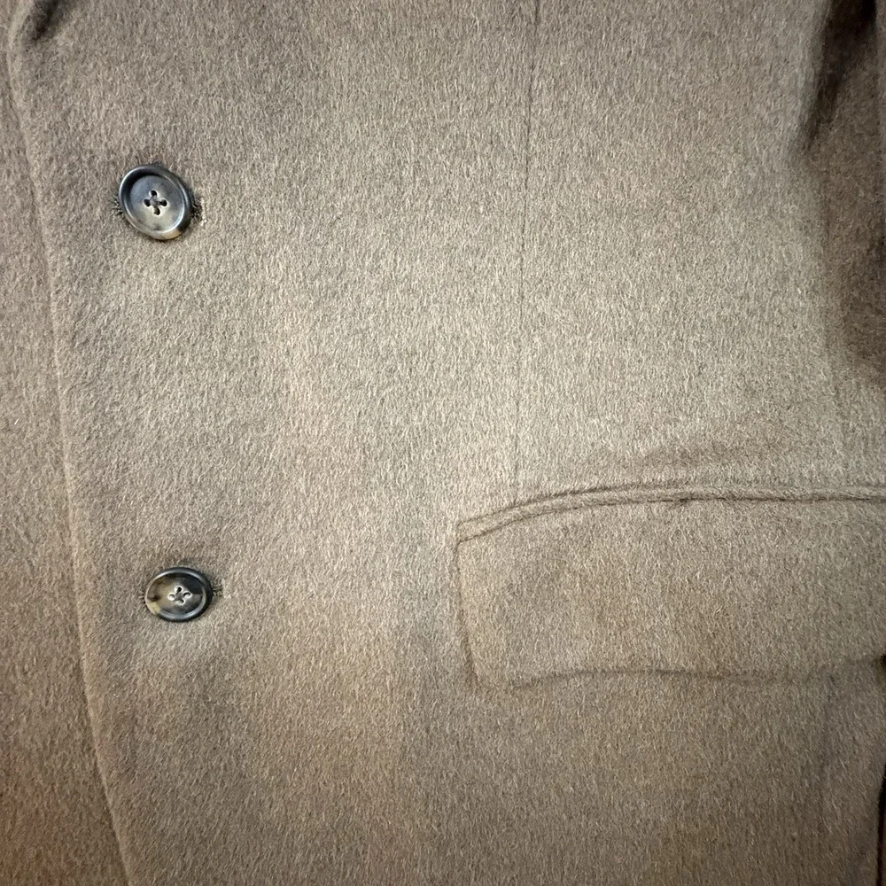Jos A Bank Men's 42L (~44.5L) Brown 100% Camel Hair Traveler's Collection Blazer